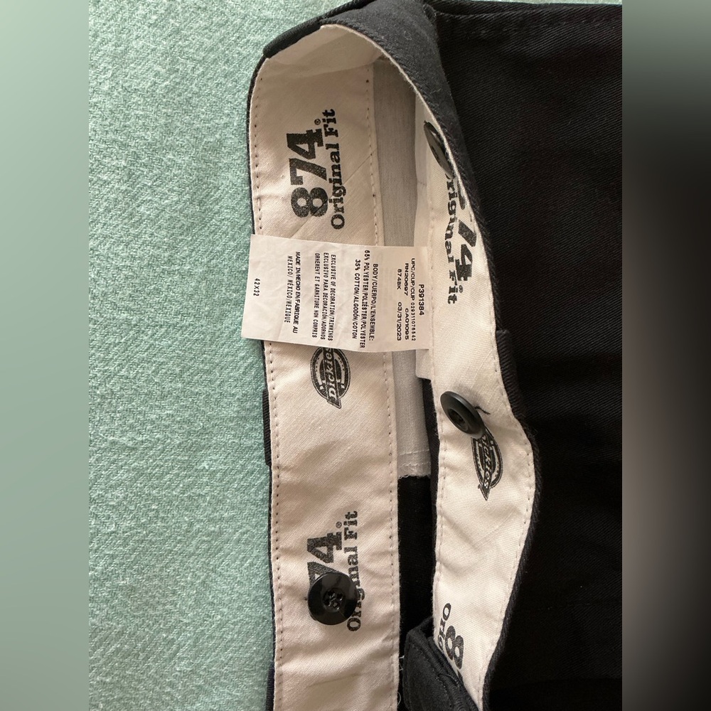 Dickies 874 Black Work Pants